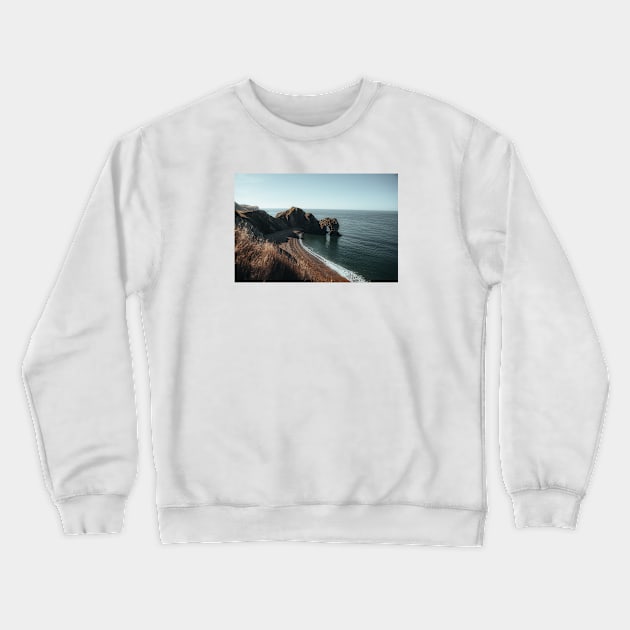 Durdle Door Beach Crewneck Sweatshirt by withluke